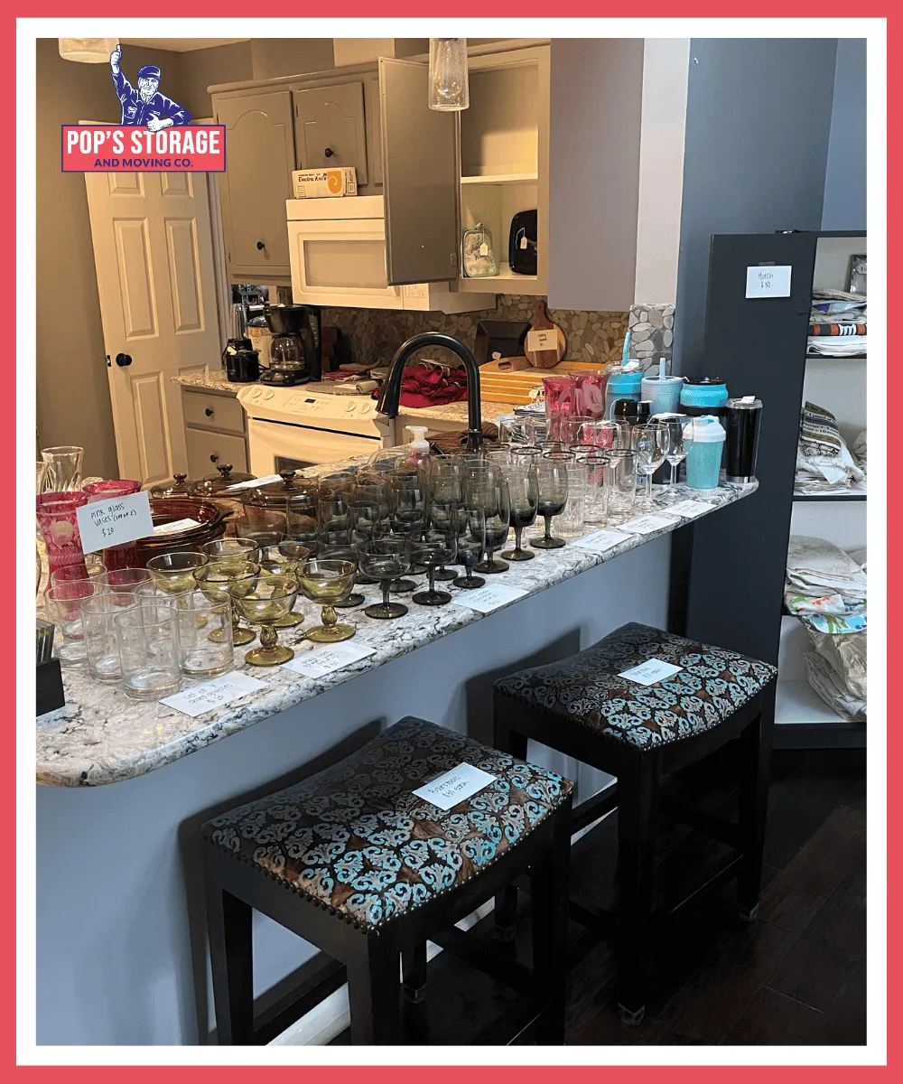 Clean and organized kitchen after decluttering and junk removal