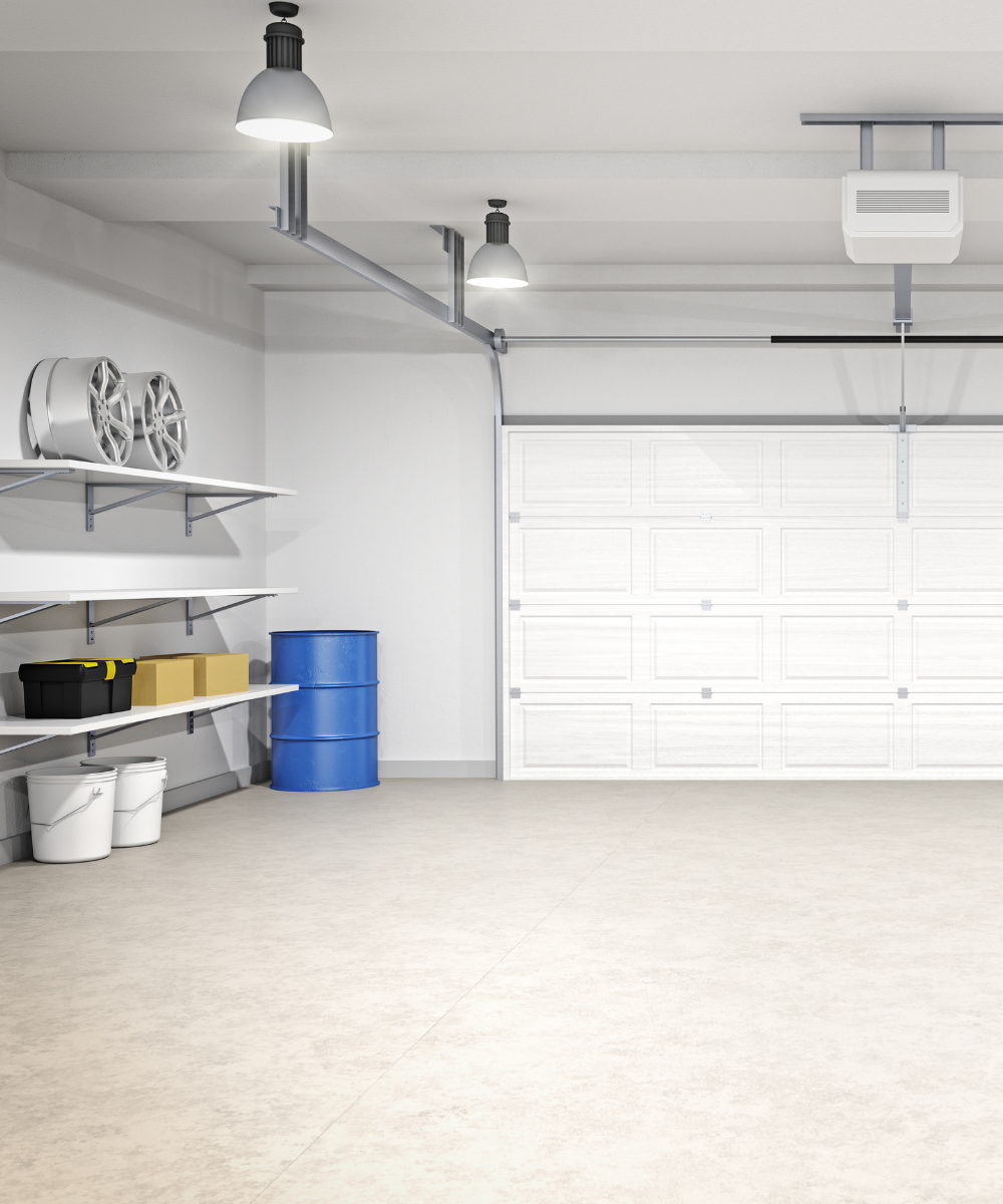 garage after a junk removal service