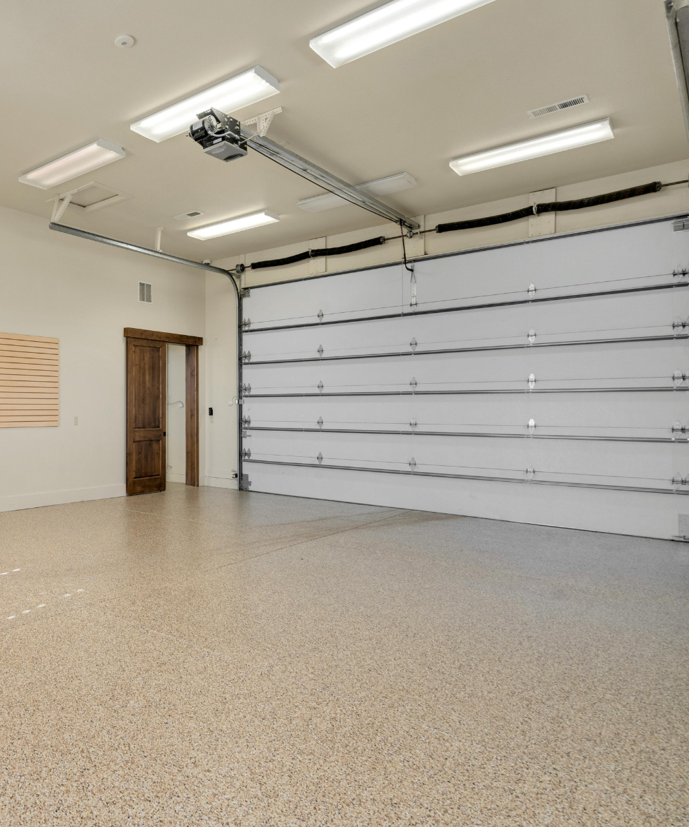 garage after a junk removal service